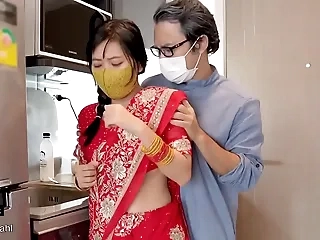 BiG Ass Indian Step-daughter inveigle her Step father's Large Dick! ( Hindi Voice )