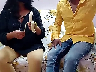 Desi Jija Sali Special Banana Sex Indian XXX Porn At hand Clear Hindi Audio