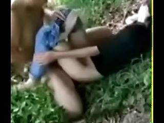 Thai girl fondle connected with Forest,More videos www.freetheync.com