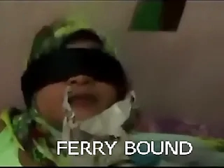 WIndo Bondage gagged DBSM Ferry
