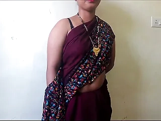 Hot Indian desi village bhabhi was sucking dick just about mouth just about clear dirty Hindi audio language