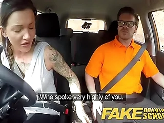 Fake Driving Bus Messy creampie advanced lesson be advisable for tattooed thot